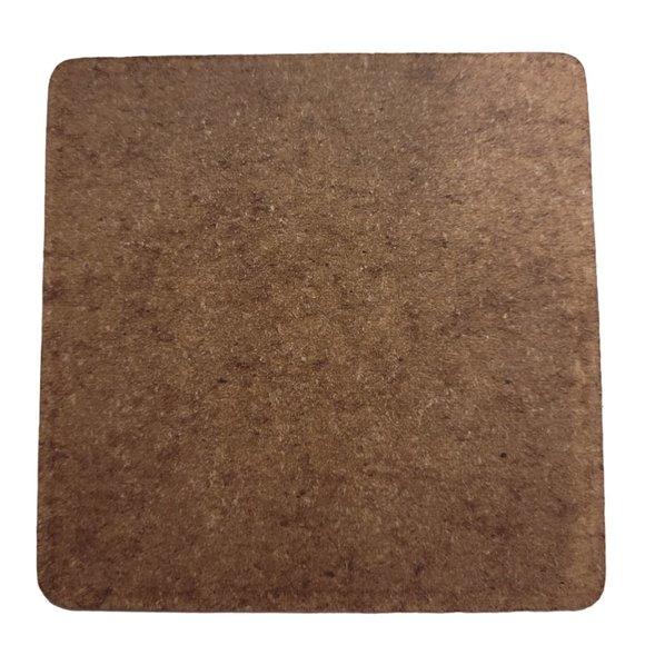 VINTAGE Leather Coasters NWT- Bank of Montreal (Burgundy, Brown, Gold) - Picture 4 of 4